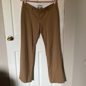 Gap modern boot 4 4r stretch light brown pants tan